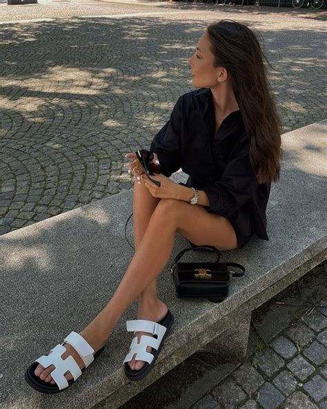 hermes chypre sandals street style|hermes chypre sandals outfit.